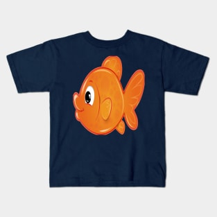 Baby fish fish color Kids T-Shirt